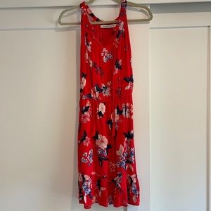 Cupcakes and Cashmere Red Floral Dress